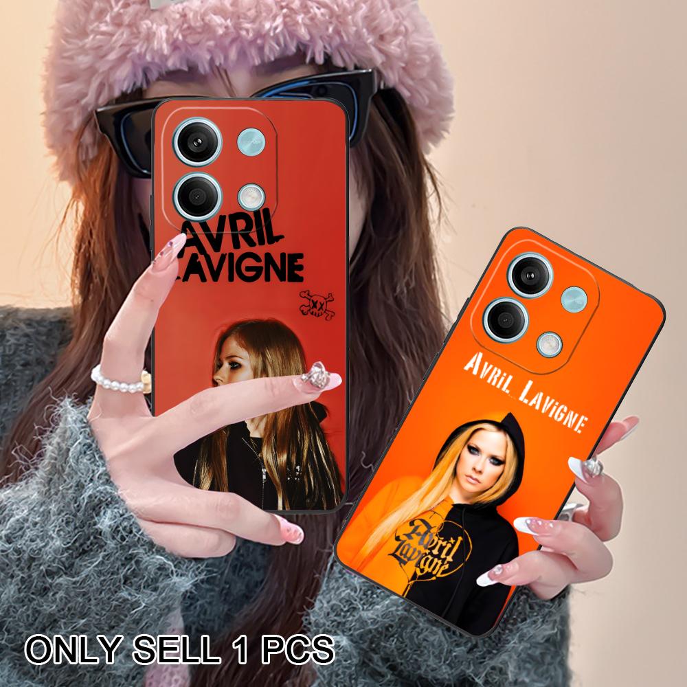 Avril Lavigne Matte TPU Mobile Phone Case for POCO F8 F7 F6 F5 F4 F3 F2 Pro GT C75 C71 C65 C61 C40 Pro Ultra Colorful Cover