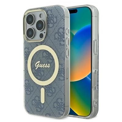 Guess Guhmp16Xh4Stb Iphone 16 Pro Max6.9 Niebieski/Blue Hardcase Iml 4G Magsafe