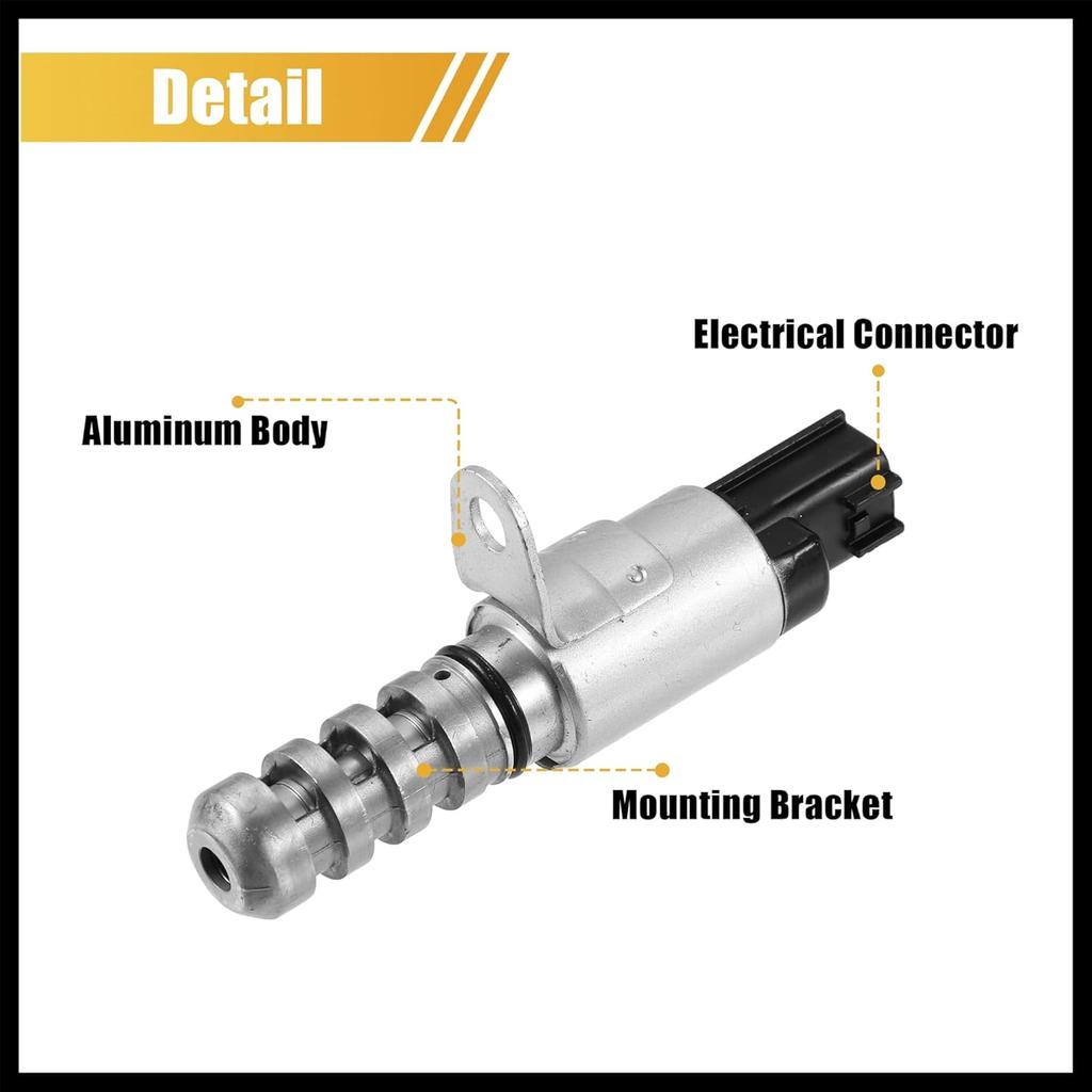 916-922 Camshaft Engine Oil Control Variable Valve Timing VVT Solenoid for Nissan Altima 2013-2017 for Nissan Rogue 2014-2019 237963TA4A Durable