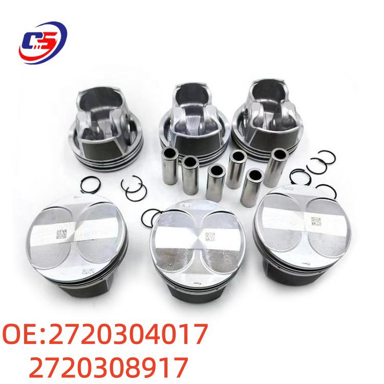 Piston rings for Mercedes-Benz W272, part numbers 2720304017 and 2720308917.