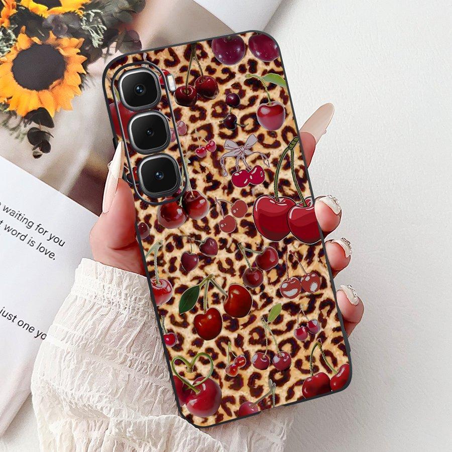 For Infinix Hot 60 Hot60i Case Cover lovely heart Pattern Soft Silicone Funda for infinix hot 60 Hot 60 i X6728 Shockproof Capa