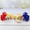 12/24pcs Personalized Cute Transparent Building Blocks Plastic Storage Box Wedding Candy Box Party Birthday Candy Box