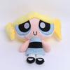 25cm Cartoon Anime Powerpuff Girls Plüschtiere Niedliche Blossom Buttercup Bubbles Stofftiere Plüschpuppen Geschenke für Kinder