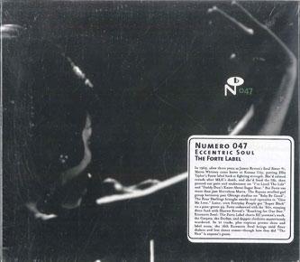 

CD VARIOUS - Eccentric Soul: The Forte Label NUM047 Numero Group 2013 US Soul/Funk