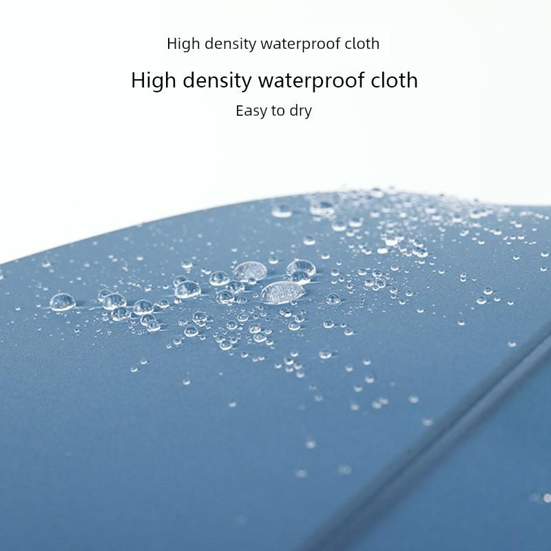 Waterproof Umbrella, Double-Sized Reinforced Long-Handled Umbrella for Men, Wind-Resistant, Extra-Large Straight Umbrella for Three People, Can Be