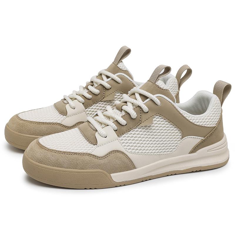 

Fashion Breathable men s board shoes Trendy and Comfortable High Quality Outdoor sports youth shoes Spring and summer Hot New 39 бежевый