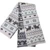 Fair Island Jacquard Cute Cat Plush Knitted Scarf Women's Autumn and Winter Korean Atmosphere Warm Versatile Scarf