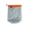 Ultralight Mesh Drawstring Sack Outdoor Travel Hiking Camping Stuff Storage Bag(Black XXL)