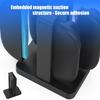 Type C Charging Station 4-Docking Port for NS2 Controllers Fast Charging Safety Protections Compact Design