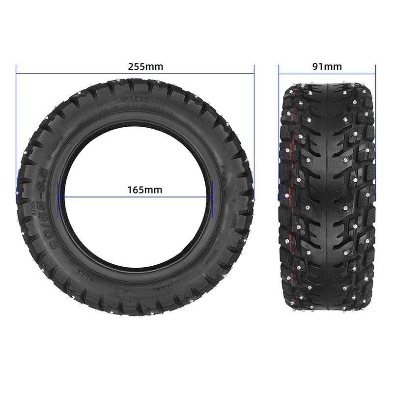 90/65-6.5 Reifen Alle Serien 11 Zoll Schlauchlose Vollgummireifen Selbstheilend Vakuumreifen Für Dualtron Thunder Plus Zero 11X Roller