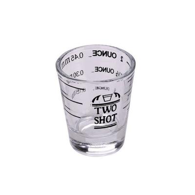 Shotglas Beker 30ml/40ml/60ml Herbruikbaar Sterke Drank Glas Ounce Afgestudeerd Meetglas Geconcentreerde Espresso Koffiekop Huisbrouwerij