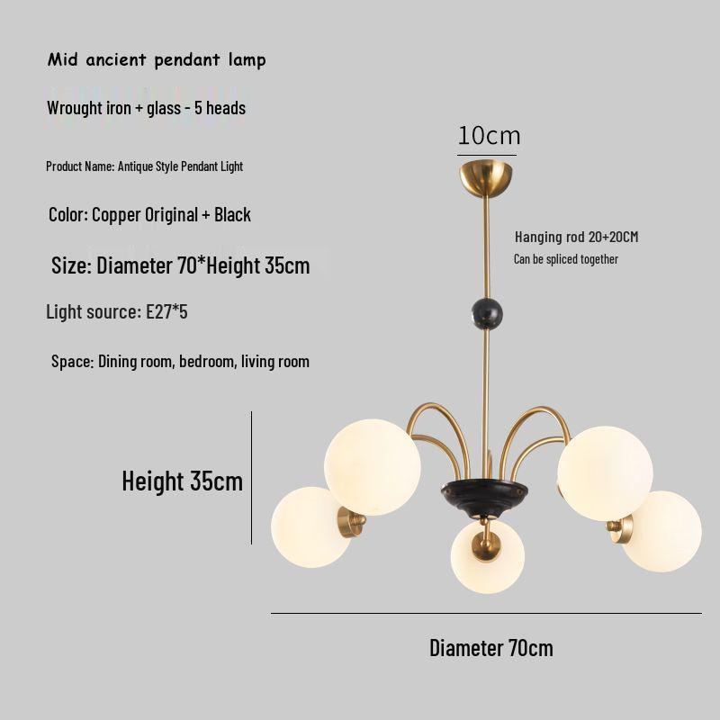 2025 Nordic Wabi-Sabi Chandelier: Mid-Century Bauhaus Style for Living Rooms & Dining Areas