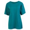 Shop   Women Simple Slim Plain Tee Teal Dai Wsh 0240