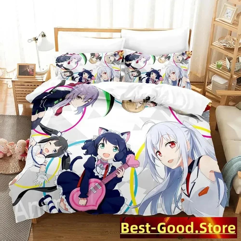New Show By Rock! Bedding Set Single Twin Full Queen King Size Bed Set Adult Kid Bedroom Duvetcover Sets Anime parure de lit Bed