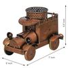 Vintage Car Design Pen Holder/Antique Metal Pen Holder/Pencil Holder/Vintage Desk Organiser, Gold
