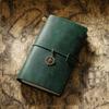 Full Grain Leather Diary Journal Workbook Custom Paper Notebook Leather Book Cover Jotter Vintage Notebook Leather Product