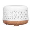 300ml Aromatherapy Diffuser Humidifier 8W 0.5A 35db Silent Auto Off Wood Grain Humidifier with 7 LED Color Light