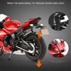 1/12 YAMAHA YZF-R1 Alloy Racing Motorcycle Model Diecast Street Sports Motorcycle Model Simulation Sound Light Kids Toys Gift