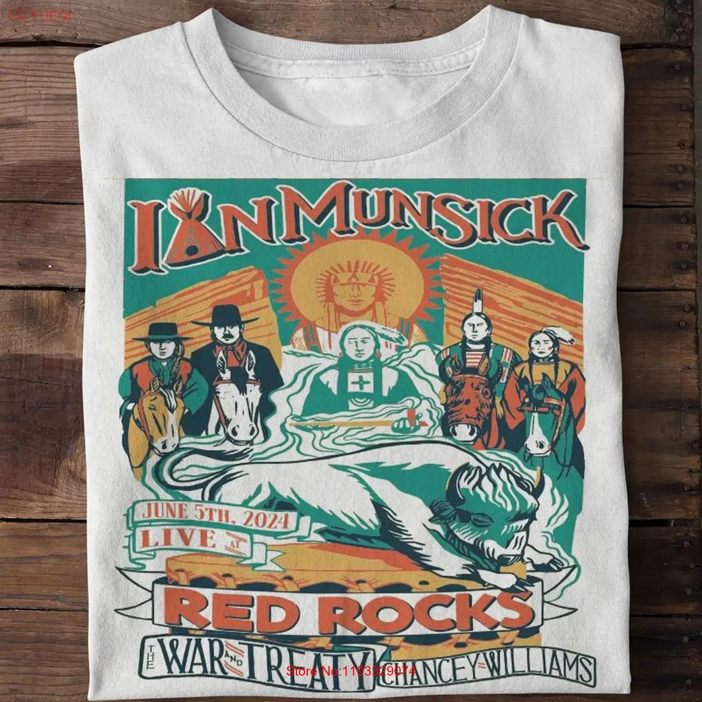 NEW Ian Munsick Tour 2025 For Fan S to 5XL T shirt vintage Washed Slightly Soft Stylish homme Casual designer clothes graphic