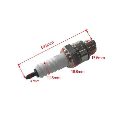 Cylinder Head &Spark Plug For 66cc 80cc 2 Stroke Motorized Bicycle Engine