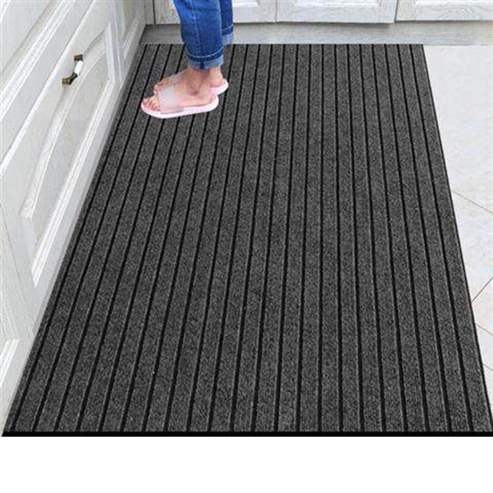 Entryway Indoor Outdoor Dust-Proof Carpet Rubber Backed Door Mat Floor Door Mats Hallway Runner Rug