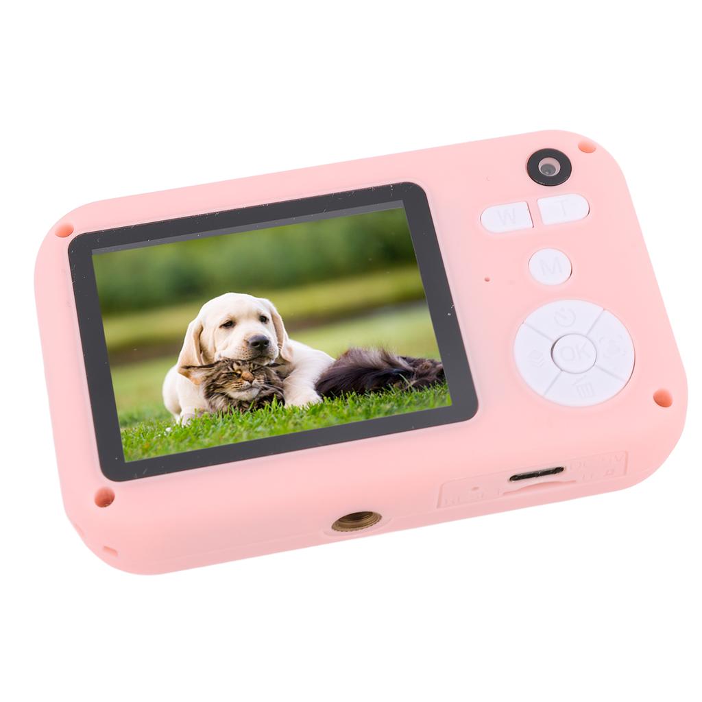Cute Digital Camera 48MP 1080P HD Digital Video Camera with 2.4 Inch IPS Screen for 3 To 12 Year