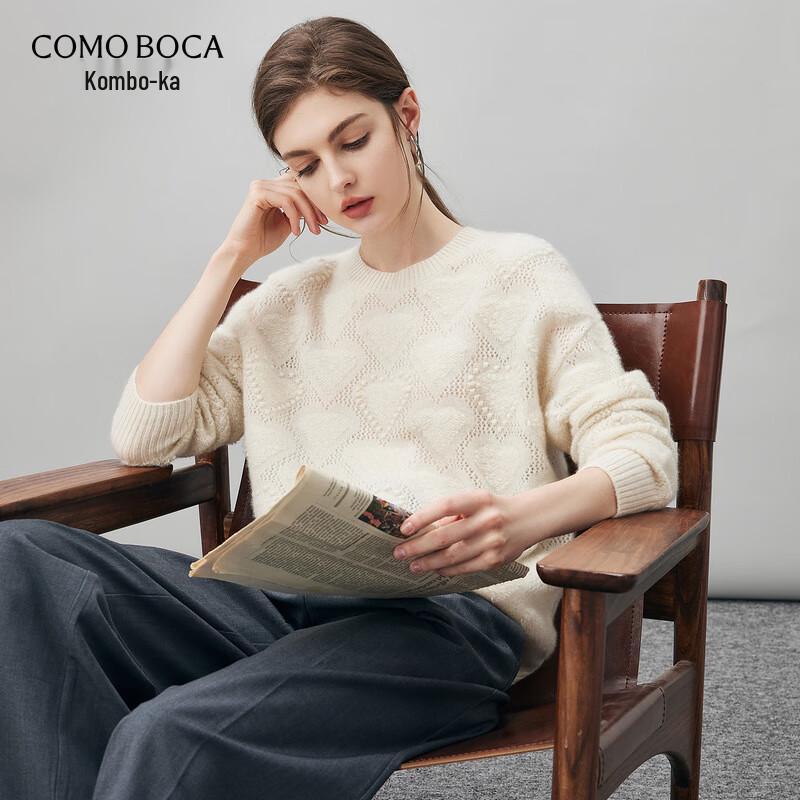 Kemeng Boka Women s Love Heart Cashmere Sweater M