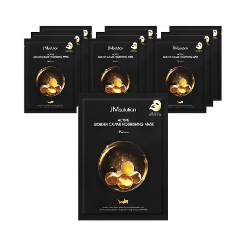 

JMsolution Active Golden Caviar Nourishing Mask Prime 30ml(10 Sheets)