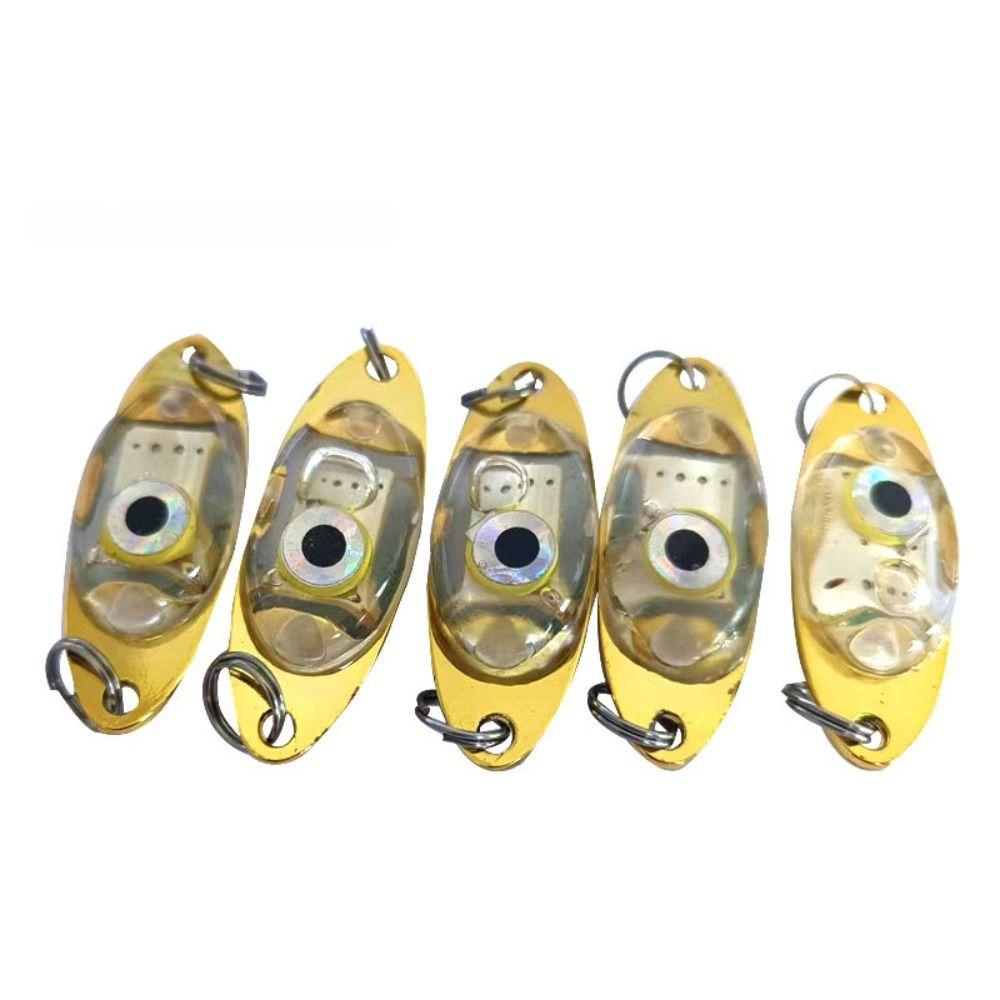 LED Underwater Eye Shape Fish Lure Light Eye Shape LED Mini Flash Fish Lure Light  Squid Fish Lure