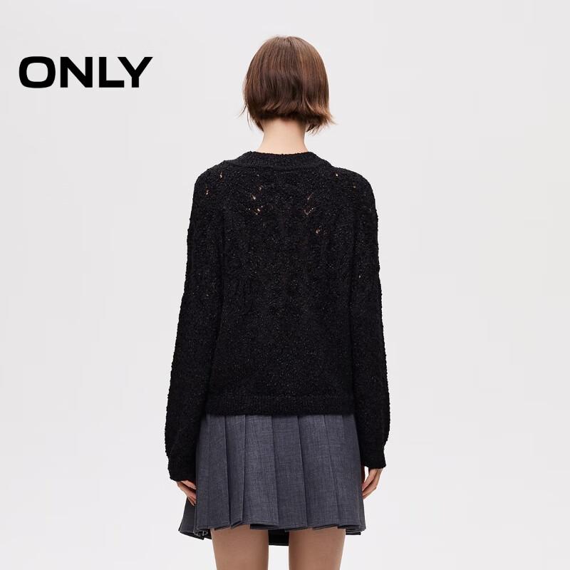 ONLY Women's 3D Mesh Raglan Knitted Sweater