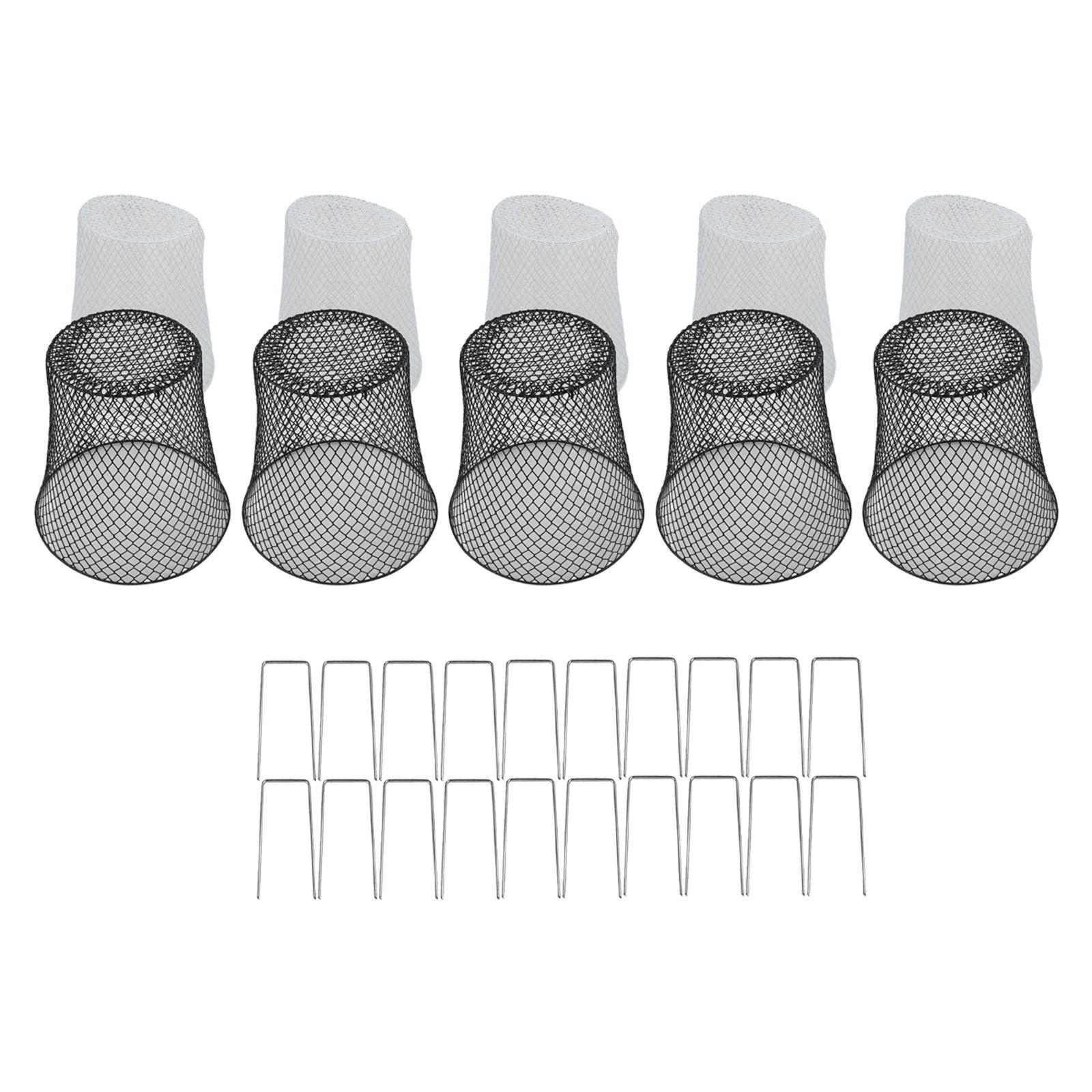 

For Young Plants Plant Protection Covers Garden Protection 5 Black And 5 White Garden Mesh Covers For Protection China Mainland