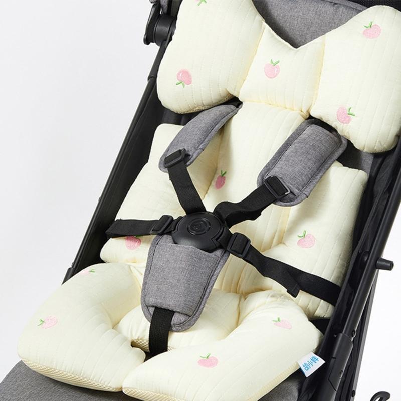 Baby Pram Cushion Breathable Baby Stroller Seat Cushion Pushchair Liners Baby Body Support Seat Pad for Newborn