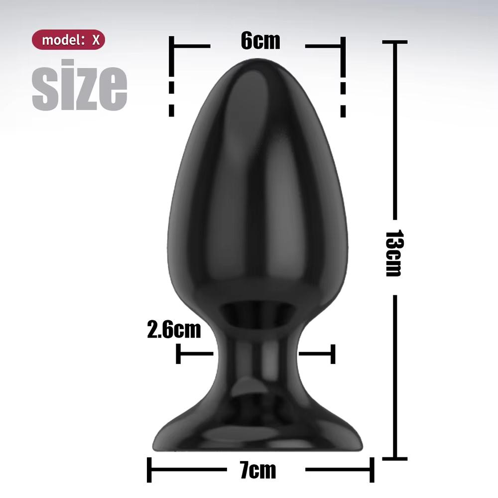 Painless Large Anal Stuffed Sex Toy for Female Male Buttocks Expander Vaginal Expander Erotic Dildo Bead Sex Toy
