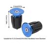 2 Pair Light Weight Handlebar Plug Aluminium Plastic Handlebar End Caps  Bike Maintenance