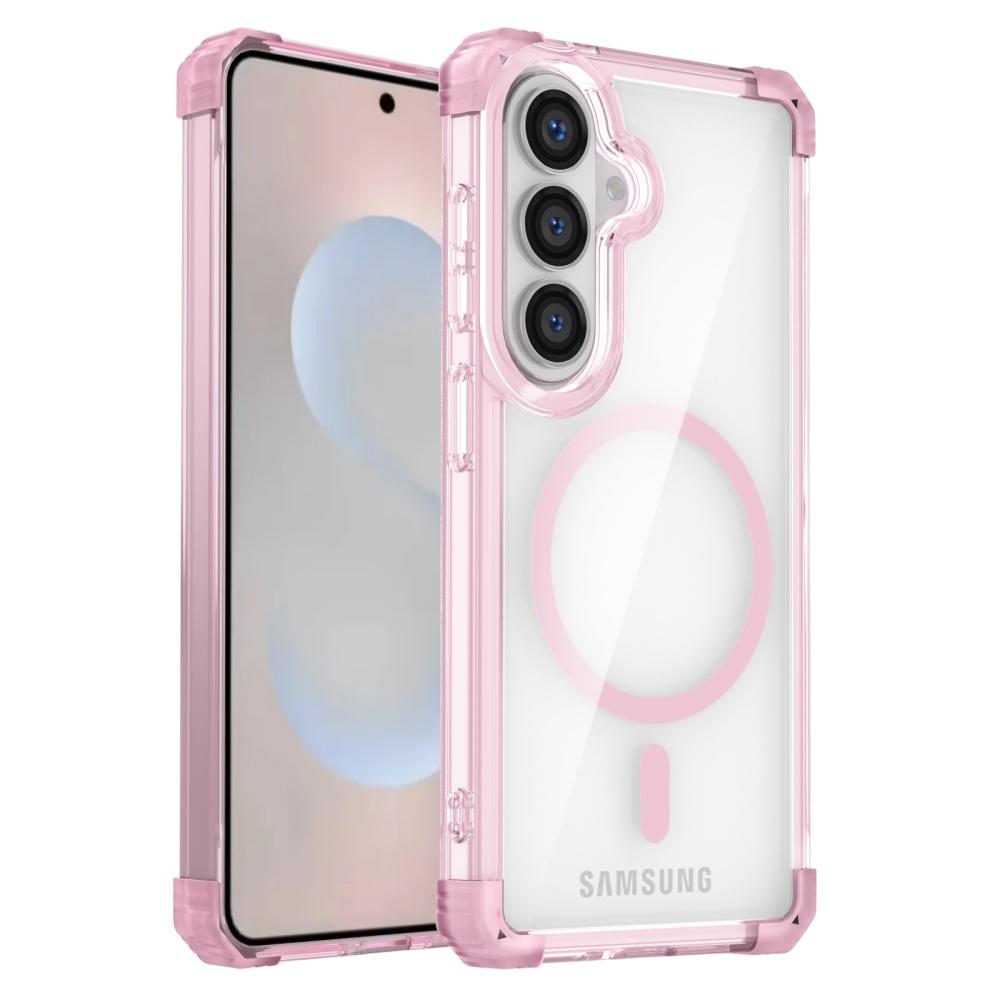 

Shockproof Acrylic Magnetic Wireless Charging Case For Samsung Galaxy S26 Ultra S25 Plus S24 FE S23 S22 S21 Note 20 Clear Cover Galaxy S21 Ultra 5G