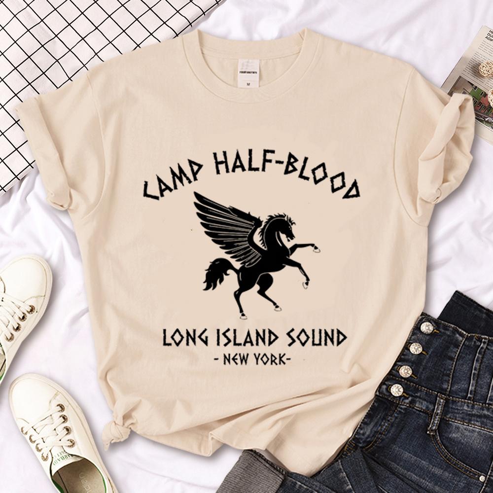 Percy Jackson t-shirts women graphic funny designer tshirt girl y2k funny streetwear clothes