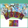 Card Pet Elf Pocket Monster Hot Stamping Card In Gold Silver Black Rainbow Diamond Color 10 25 55 110 Pieces Pvc Material