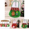 Christmas Gift Bag For Presents With Non Woven Fabric And Festive Cartoon Style
