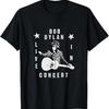 Image Of Bob Dylan Live In Concert T Shirt Vintage Unisex Stretched Comfortable Graphic Streetwear Homme