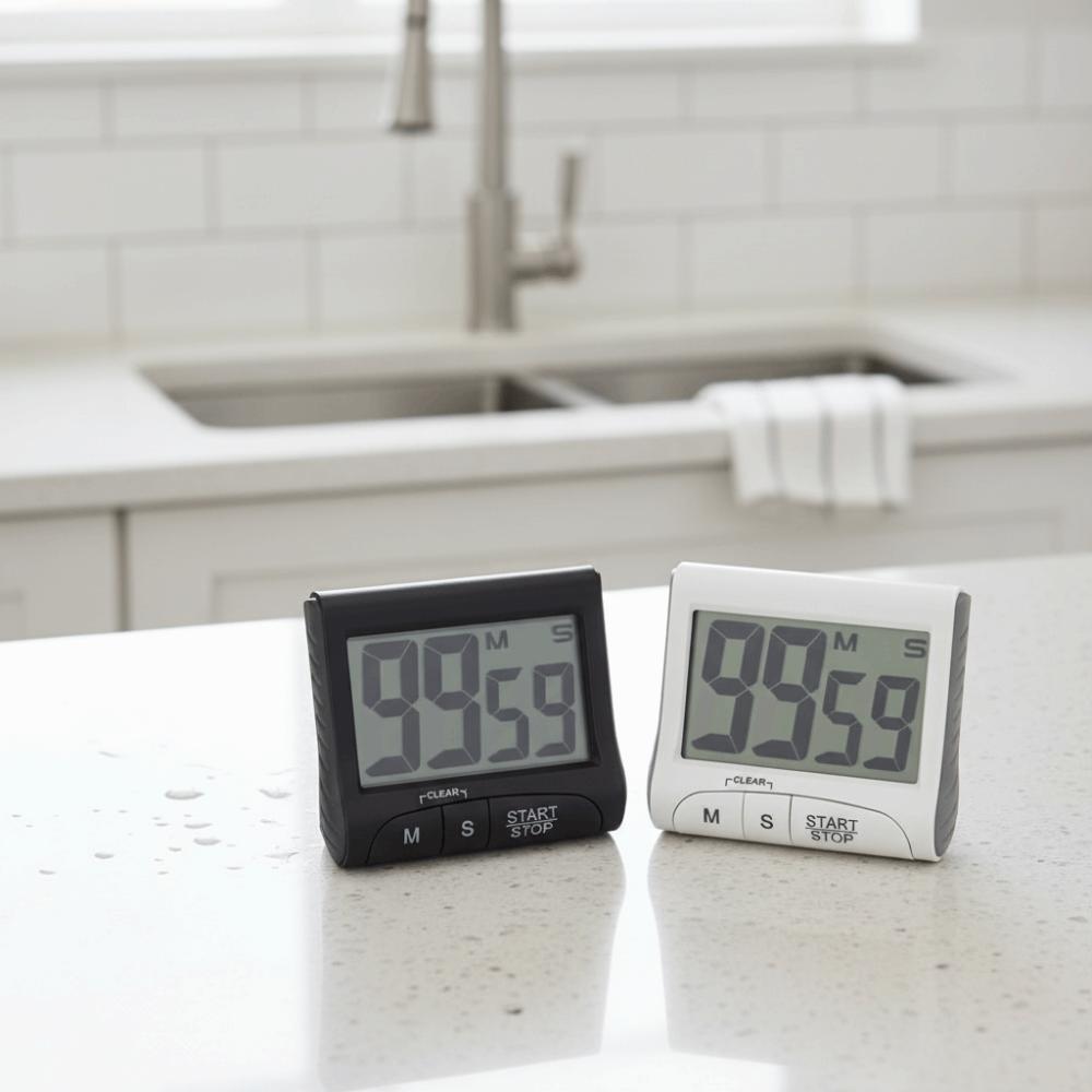 Large Display Screen Cooking Timer Loud Alarm Countdown Timer Digital Kitchen Timer Homework