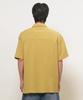 GENERALIDEA Man Pocket Wrinkle Half Shirt [Mustard] / Gf1Msh006