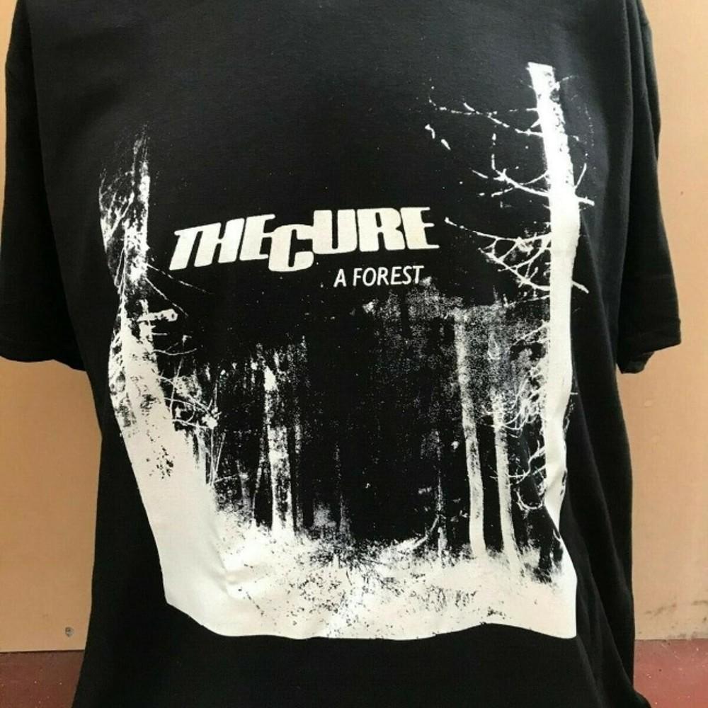 

The Cure A Forest albums Black T shirt Rare design Men Women tee NH24609 Unisex T-Shirt XXL