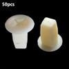 50 Pcs Nylon Nut  Screw Grommet Clip For Toyota For Mazda
