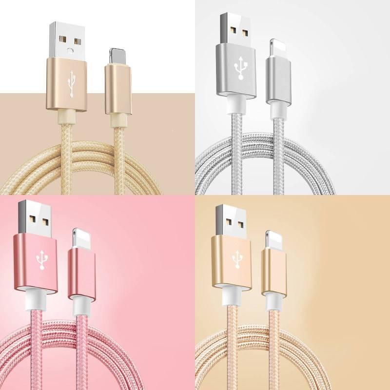 Type C Charging Cable For Android Apple Samsung Huawei Xiaomi Fast Charge With Braided Material For Mobile Devices