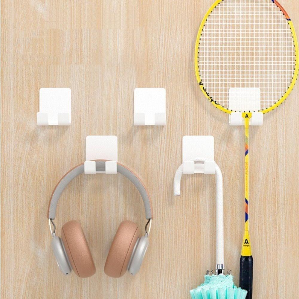 Wall-mounted Power Plug Hook Seamless Storage Rack Durable Socket Holder