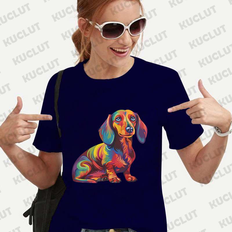 

Dog Shirt Gift for Frenchie Mom Dog Streetwear Graphic Y2k Tops Unisex Short Sleeve Tees Blouses Harajuku TShirt Female Clothing S