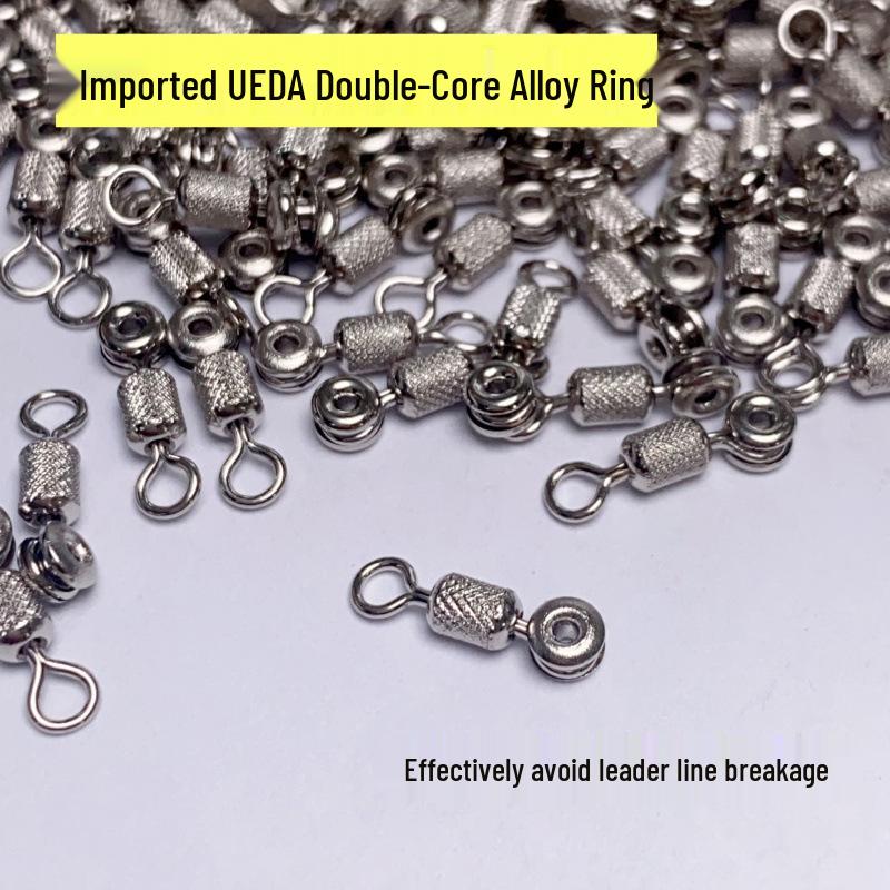 Dual-Core High-Speed Alloy Swivel Anti-Tangle Connector