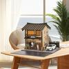 Cxiuiui Yakitori Restaurant Scene Model Building Collection Birthday Present Assembly Kit 1/64