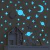 Luminous Cartoon Planet Moon Children's Bedroom Home Beautification Decoration Wall Stickers Self-adhesive