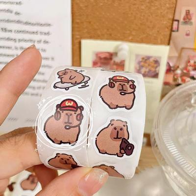 500 Stücke Cartoon Capybara Aufkleber Decals Dekoration Diy Telefon Notebook Koffer Laptop Kühlschrank Kinder Aufkleber